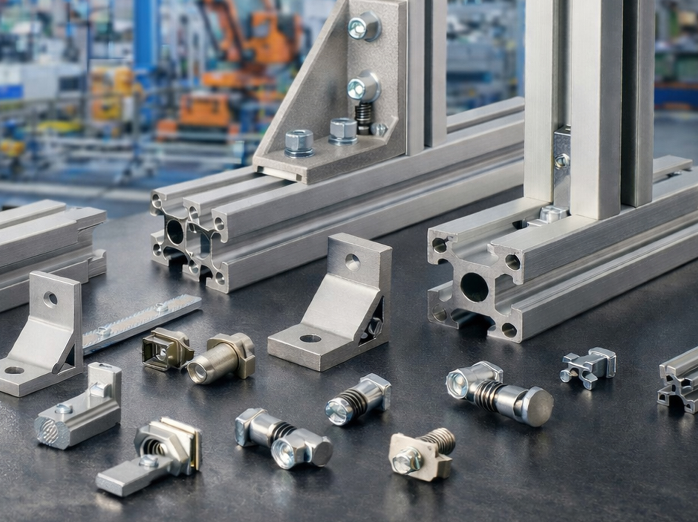 Aluminium profile and accessories