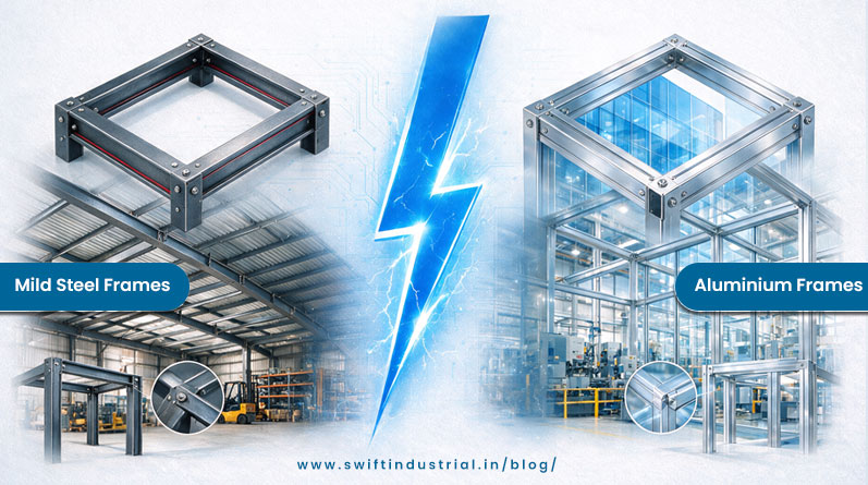 Mild Steel vs Aluminium Frames: Which Is Better for Industrial Applications?
